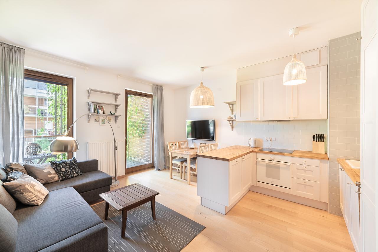 Apartament W Gdansku Brzeznie ,Blisko Plazy ,Darmowe Miejsce Parkingowe ,Taras Buitenkant foto
